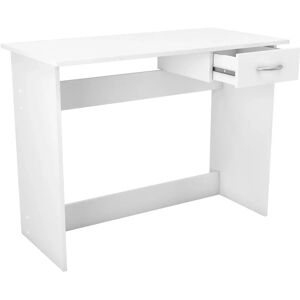 Miroytengo Bureau Blanc - 100cm - Etude - Publicité Miroytengo Bureau Blanc - 100cm - Etude - Publicité