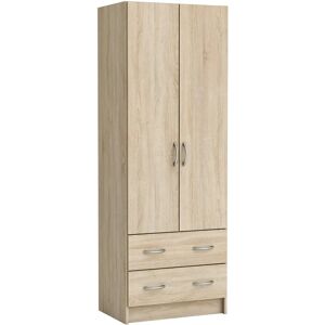 Armoire en Chêne Demeyere avec 2 Portes & 2 Tiroirs - Armoire - Publicité Armoire en Chêne Demeyere avec 2 Portes & 2 Tiroirs - Armoire - Publicité