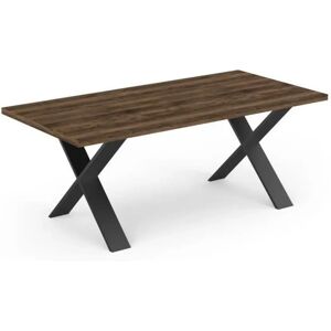 Mesa de comedor Monaco de roble y negro DEMEYERE Mesa de comedor Monaco de roble y negro DEMEYERE