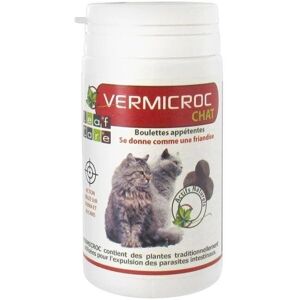 LaSante.net Soins des feuilles Vermicroc pour chats - 40g - Supplément pour animaux - Publicité LaSante.net Soins des feuilles Vermicroc pour chats - 40g - Supplément pour animaux - Publicité