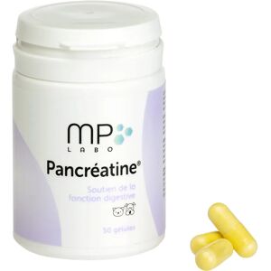 MP Labo Pancréatine 50 Capsules - Soutien Digestif - Publicité MP Labo Pancréatine 50 Capsules - Soutien Digestif - Publicité
