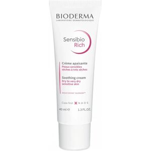 Bioderma Sensibio Rica 40 ml Creme - Pele sensível Bioderma Sensibio Rica 40 ml Creme - Pele sensível