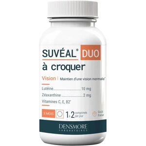 Densmore Suvéal Duo à Croquer - Soutien de la Vision - 90 Comprimés - 3 Mois - Publicité Densmore Suvéal Duo à Croquer - Soutien de la Vision - 90 Comprimés - 3 Mois - Publicité