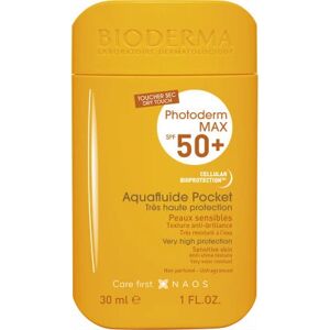 Bioderma Max SPF50+ Crème Solaire - Poche SPF Protection - Publicité Bioderma Max SPF50+ Crème Solaire - Poche SPF Protection - Publicité