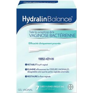 Gel vaginal Hydralin Balance - Action triple contre la vaginose bactérienne 7 tubes - Publicité Gel vaginal Hydralin Balance - Action triple contre la vaginose bactérienne 7 tubes - Publicité