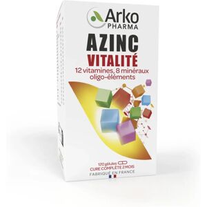 Arkopharma Azinc Vitalité - 120 Gélules - Complément Alimentaire - Publicité Arkopharma Azinc Vitalité - 120 Gélules - Complément Alimentaire - Publicité