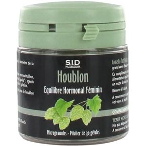 S.I.D NUTRITION HOUBLON - Complément alimentaire - 30 Gélules - Publicité S.I.D NUTRITION HOUBLON - Complément alimentaire - 30 Gélules - Publicité