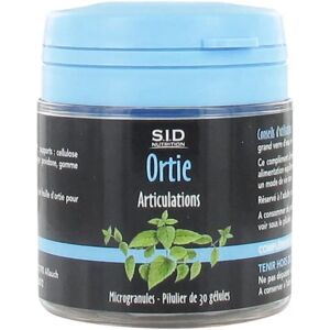 S.I.D NUTRITION Ortie - Complément alimentaire pour articulations - Publicité S.I.D NUTRITION Ortie - Complément alimentaire pour articulations - Publicité