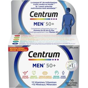 Centrum Men 50+ Multivitamines - Plus de 50 - 13 Vitamines & 10 Minéraux - Publicité Centrum Men 50+ Multivitamines - Plus de 50 - 13 Vitamines & 10 Minéraux - Publicité