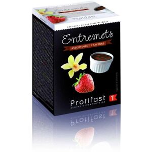 Assortiment de desserts PROTIFAST - 7 sachets hypocaloriques - Riche en protéines - Publicité Assortiment de desserts PROTIFAST - 7 sachets hypocaloriques - Riche en protéines - Publicité