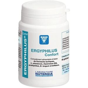 Nutergia Ergyphilus Confort - Complément Probiotique - Soutien Digestif - Publicité Nutergia Ergyphilus Confort - Complément Probiotique - Soutien Digestif - Publicité