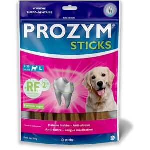 Prozym RF2 Sticks - Snacks dentaires pour grands chiens - Publicité Prozym RF2 Sticks - Snacks dentaires pour grands chiens - Publicité