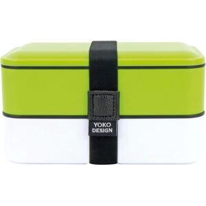 Yoko Design Verde 1200ml Lunch Box a Due Strati Yoko Design Verde 1200ml Lunch Box a Due Strati