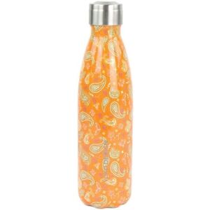 YOKO DESIGN Bouteille Isotherme 500ml - Paisley Orange - Publicité YOKO DESIGN Bouteille Isotherme 500ml - Paisley Orange - Publicité