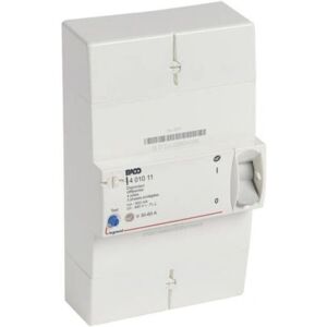 Legrand 401011 Disjoncteur - Tétrapolaire, 60A, 500mA différentiel - IP40 - Publicité Legrand 401011 Disjoncteur - Tétrapolaire, 60A, 500mA différentiel - IP40 - Publicité