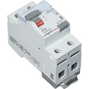 Legrand 411510 2P 40A 30mA Typ AC RCD - Montáž na DIN liště Legrand 411510 2P 40A 30mA Typ AC RCD - Montáž na DIN liště