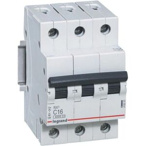 Legrand RX3 Jistič - Typ C 3P 6kA Legrand RX3 Jistič - Typ C 3P 6kA