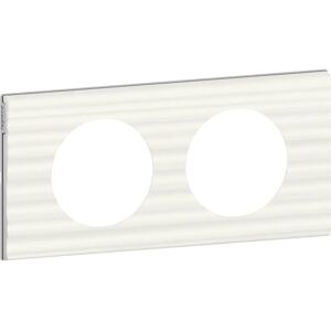 Legrand 069012 Wall Plate - White Corian Finish Legrand 069012 Wall Plate - White Corian Finish