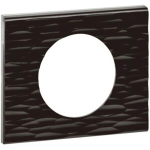 Legrand 069021 Placa de Pared - Céliane, Negro, Cubierta para 1 Interruptor/Enchufe Legrand 069021 Placa de Pared - Céliane, Negro, Cubierta para 1 Interruptor/Enchufe