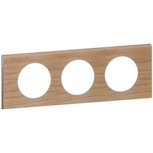 Legrand 069053 Placa de pared - Acabado triple, Roble blanco Legrand 069053 Placa de pared - Acabado triple, Roble blanco