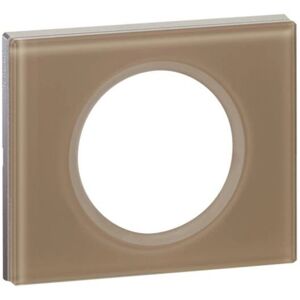 Legrand Wall Plate - Brown/Silver - 9.5cm - 15mm - 182mm Legrand Wall Plate - Brown/Silver - 9.5cm - 15mm - 182mm
