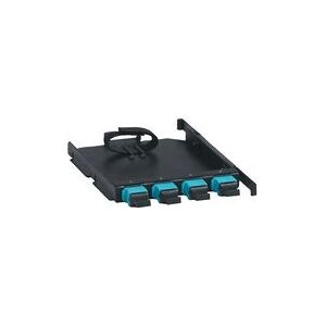 Legrand 032156 Fiber Optic Adapter - MTP 4x - Black, Blue Legrand 032156 Fiber Optic Adapter - MTP 4x - Black, Blue