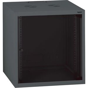 Legrand 646211 Wandmontierter Rack-Schrank - 19" 9U, 600x600mm, Anthrazit Legrand 646211 Wandmontierter Rack-Schrank - 19" 9U, 600x600mm, Anthrazit