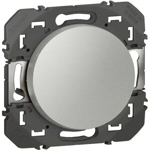 Interrupteur Legrand Dooxie 10A - Aluminium - Va-et-vient - Fixation murale - Publicité Interrupteur Legrand Dooxie 10A - Aluminium - Va-et-vient - Fixation murale - Publicité