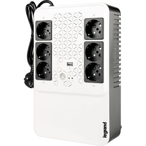 Legrand Keor ASI MULTIPLUG 800 - UPS Line-Interactive 0,8 kVA 6 prese tedesche Legrand Keor ASI MULTIPLUG 800 - UPS Line-Interactive 0,8 kVA 6 prese tedesche