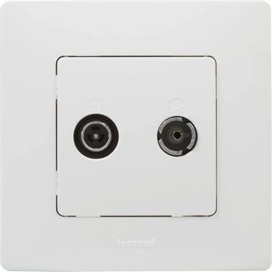 Toma de TV/SAT Intermedia Blanca Legrand - 396448 Toma de TV/SAT Intermedia Blanca Legrand - 396448