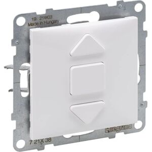Legrand 721138 Bílý spínač - 6A, 250V AC Legrand 721138 Bílý spínač - 6A, 250V AC