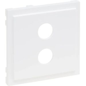 Legrand SEANO Cache pour boîtier de haut-parleur 1‑prise - Ultra blanc - fiches 4 mm - IP20 - Publicité Legrand SEANO Cache pour boîtier de haut-parleur 1‑prise - Ultra blanc - fiches 4 mm - IP20 - Publicité