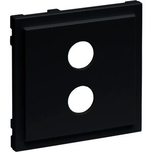 Legrand SEANO Speaker Cover - 4mm Sockets - Black - Speaker Kit Legrand SEANO Speaker Cover - 4mm Sockets - Black - Speaker Kit