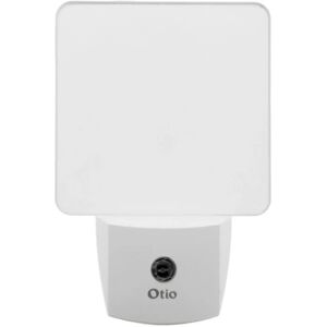 Otio 641101 Veilleuse - Capteur crépusculaire automatique - Blanc - Publicité Otio 641101 Veilleuse - Capteur crépusculaire automatique - Blanc - Publicité