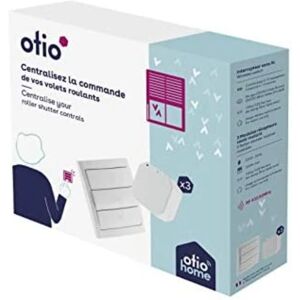 Pack de télécommande Otio pour volets roulants - Centralisé, jusqu'à 10 appareils - Publicité Pack de télécommande Otio pour volets roulants - Centralisé, jusqu'à 10 appareils - Publicité