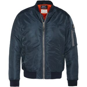 Veste bomber SCHOTT NYC Airforcers MA-1 - Unisexe Navy - Publicité Veste bomber SCHOTT NYC Airforcers MA-1 - Unisexe Navy - Publicité