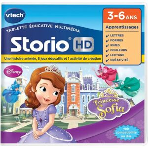 Vtech - Jeu Éducatif Princesse Sofia - Niveau 1 - Compatible avec toutes les tablettes Storio - Publicité Vtech - Jeu Éducatif Princesse Sofia - Niveau 1 - Compatible avec toutes les tablettes Storio - Publicité