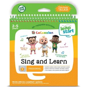 LeapFrog LeapStart Level 1 CoComelon Sing and Learn Book - Educational Book LeapFrog LeapStart Level 1 CoComelon Sing and Learn Book - Educational Book