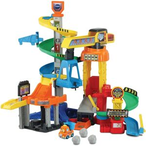 VTech Toot-Toot Drivers Construction Playset - Playset with Construction Vehicles and Role Play Features VTech Toot-Toot Drivers Construction Playset - Playset with Construction Vehicles and Role Play Features
