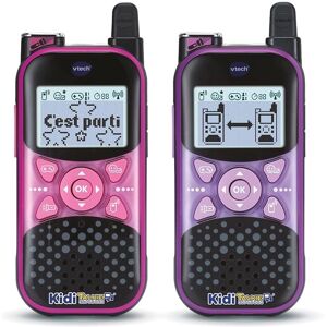 Set de 2 Talkies Walkies Vtech Kidi Explorer Rose et Violet Set de 2 Talkies Walkies Vtech Kidi Explorer Rose et Violet