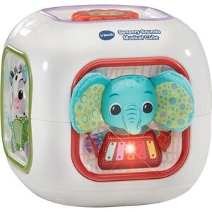 VTech Baby Sensory Sounds Musical Cube - Baby Toy with Nursery Rhymes & Instruments VTech Baby Sensory Sounds Musical Cube - Baby Toy with Nursery Rhymes & Instruments