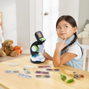 Microscopio digitale per bambini VTech con schermo a colori da 2,4" - Giocattolo educativo Microscopio digitale per bambini VTech con schermo a colori da 2,4" - Giocattolo educativo