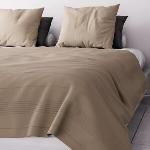 Soleil d'Ocre Adèle Taupe Throw Blanket Soleil d'Ocre Adèle Taupe Throw Blanket