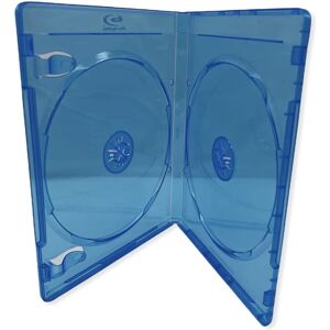 Dragontrading 50 X Double Disc Blu-Ray Storage Cases - Blu Ray Logo Dragontrading 50 X Double Disc Blu-Ray Storage Cases - Blu Ray Logo