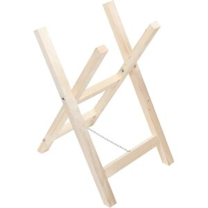Provence Outillage Cavalletto in legno pieghevole - Supporto per ciocchi Provence Outillage Cavalletto in legno pieghevole - Supporto per ciocchi