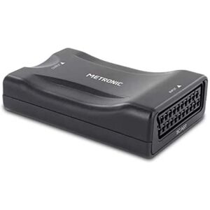 Metronic - Convertidor Euroconector a HDMI - Negro Metronic - Convertidor Euroconector a HDMI - Negro