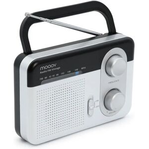 Draagbare radio Metronic 477220 - AM/FM analoog, Wit - Radio Draagbare radio Metronic 477220 - AM/FM analoog, Wit - Radio