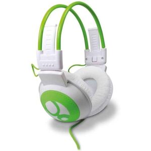 Metronic 480159 Bekabelde Koptelefoon - Microfoon - Groen/Wit Metronic 480159 Bekabelde Koptelefoon - Microfoon - Groen/Wit