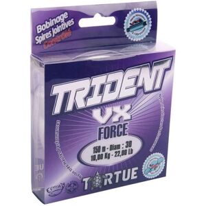 Tortue Monofilament Trident Vx Force 1000 M - Ligne de pêche transparente 0.500 mm - Publicité Tortue Monofilament Trident Vx Force 1000 M - Ligne de pêche transparente 0.500 mm - Publicité