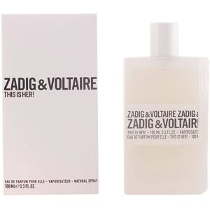 Zadig & Voltaire Dit is Haar Eau de Parfum - 100ml Zadig & Voltaire Dit is Haar Eau de Parfum - 100ml